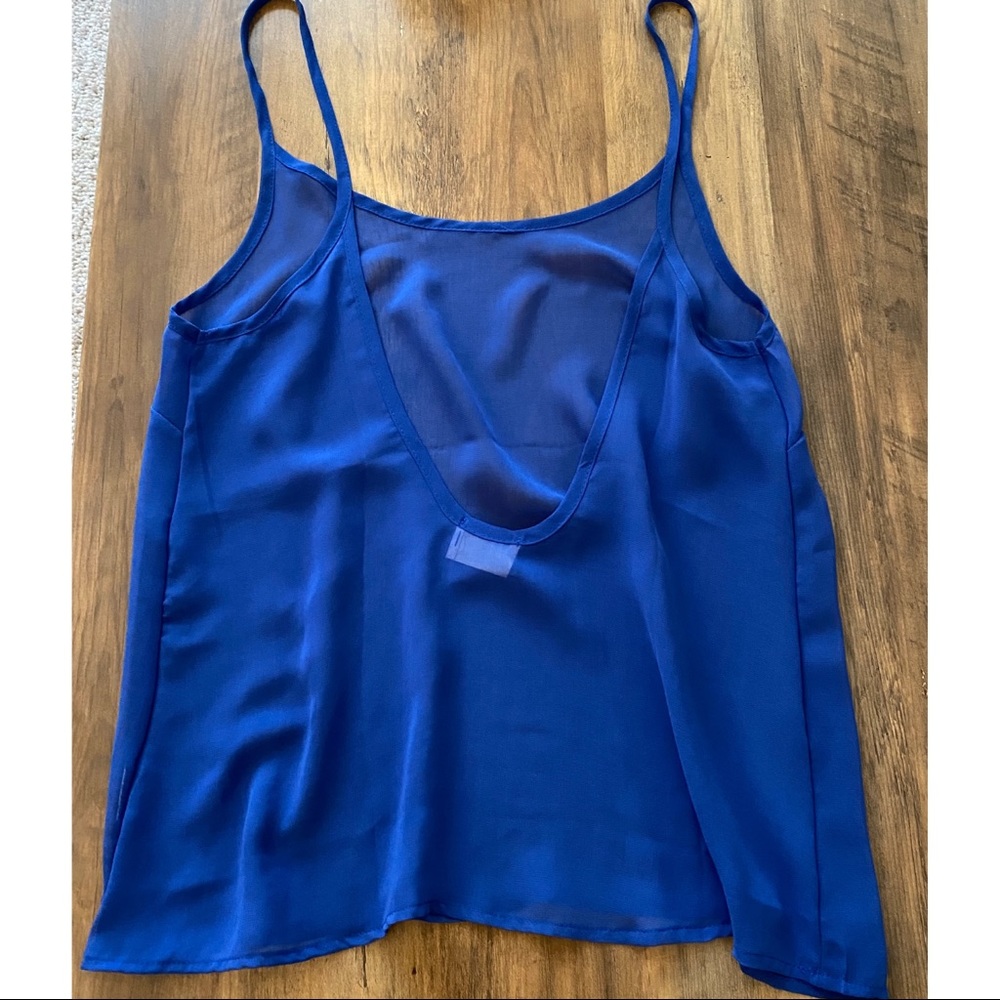 UO // Sheer Open Back Tank